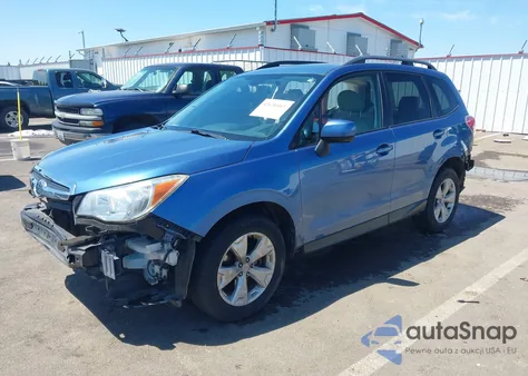2015 Subaru Forester 2.5I Premium из США, поврежденный, VIN JF2SJAGC0FH549463